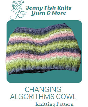 Changing Algorithms Cowl Knitting Pattern Digital Download